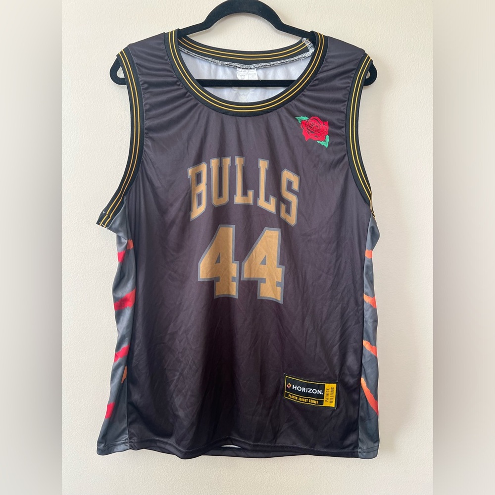 Kick 10 Chicago Bulls Patrick Williams stadium giveaway basketball jersey mens L